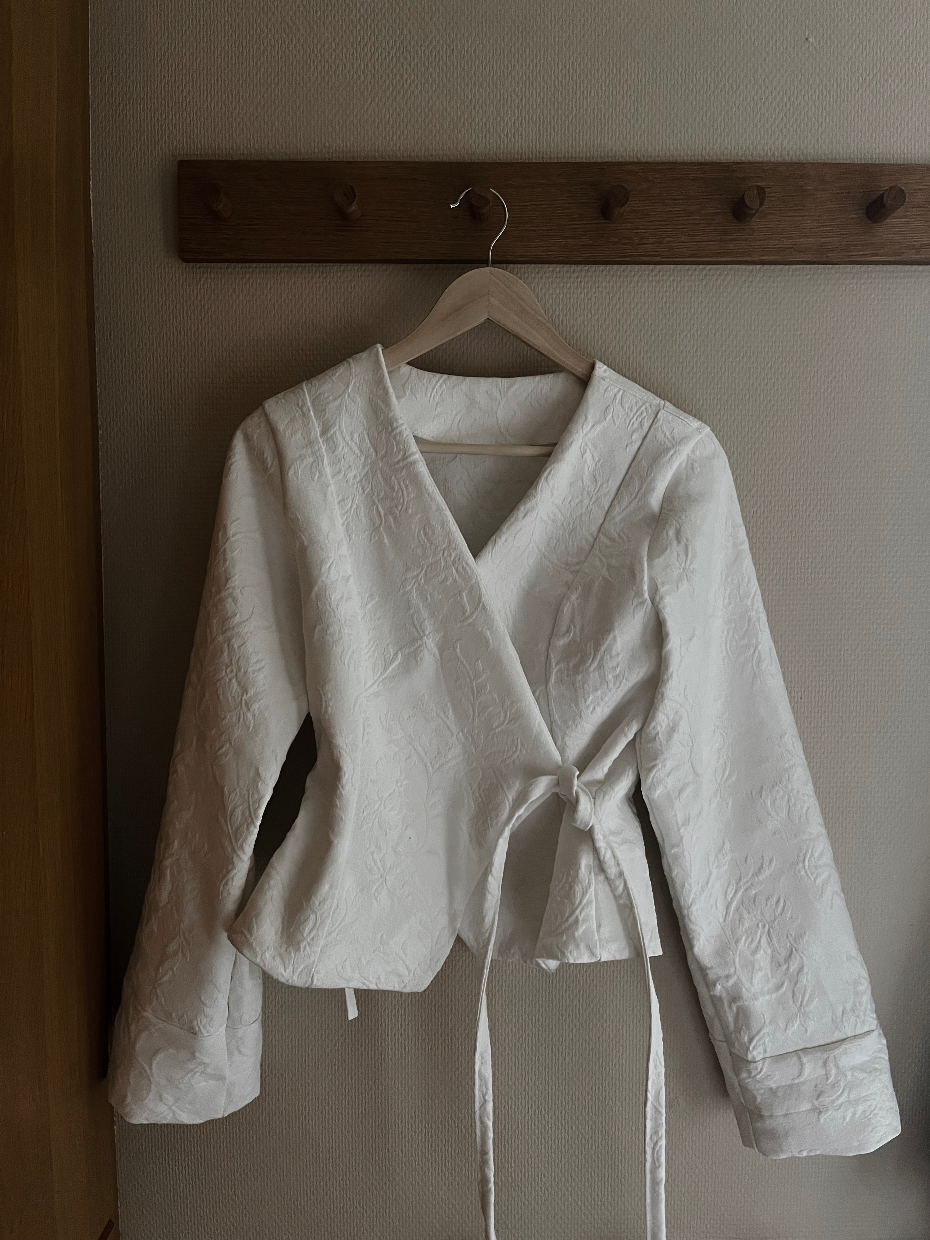 Magda Wrap Tie Shirt