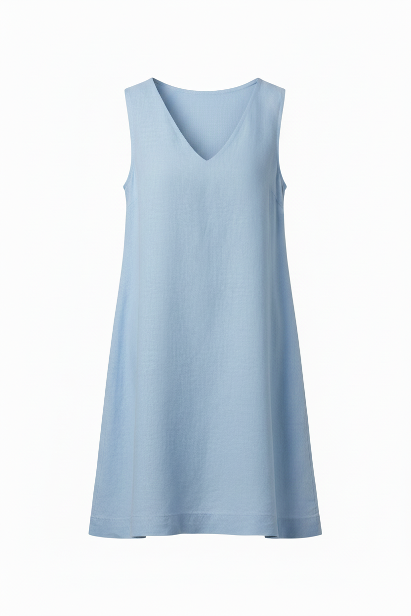Summer Blues Minimal Dress