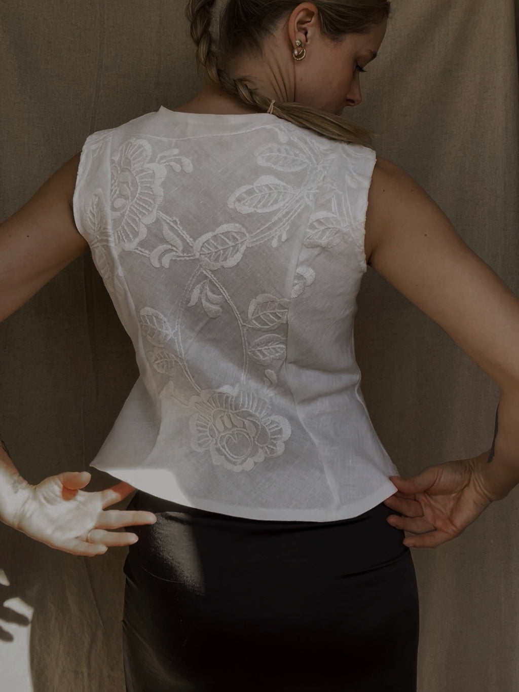 Ida Wrap Tie Vest