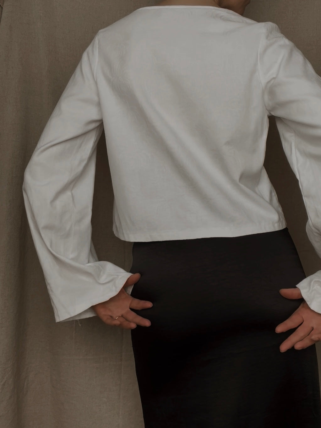 Palma Front-Tie Shirt