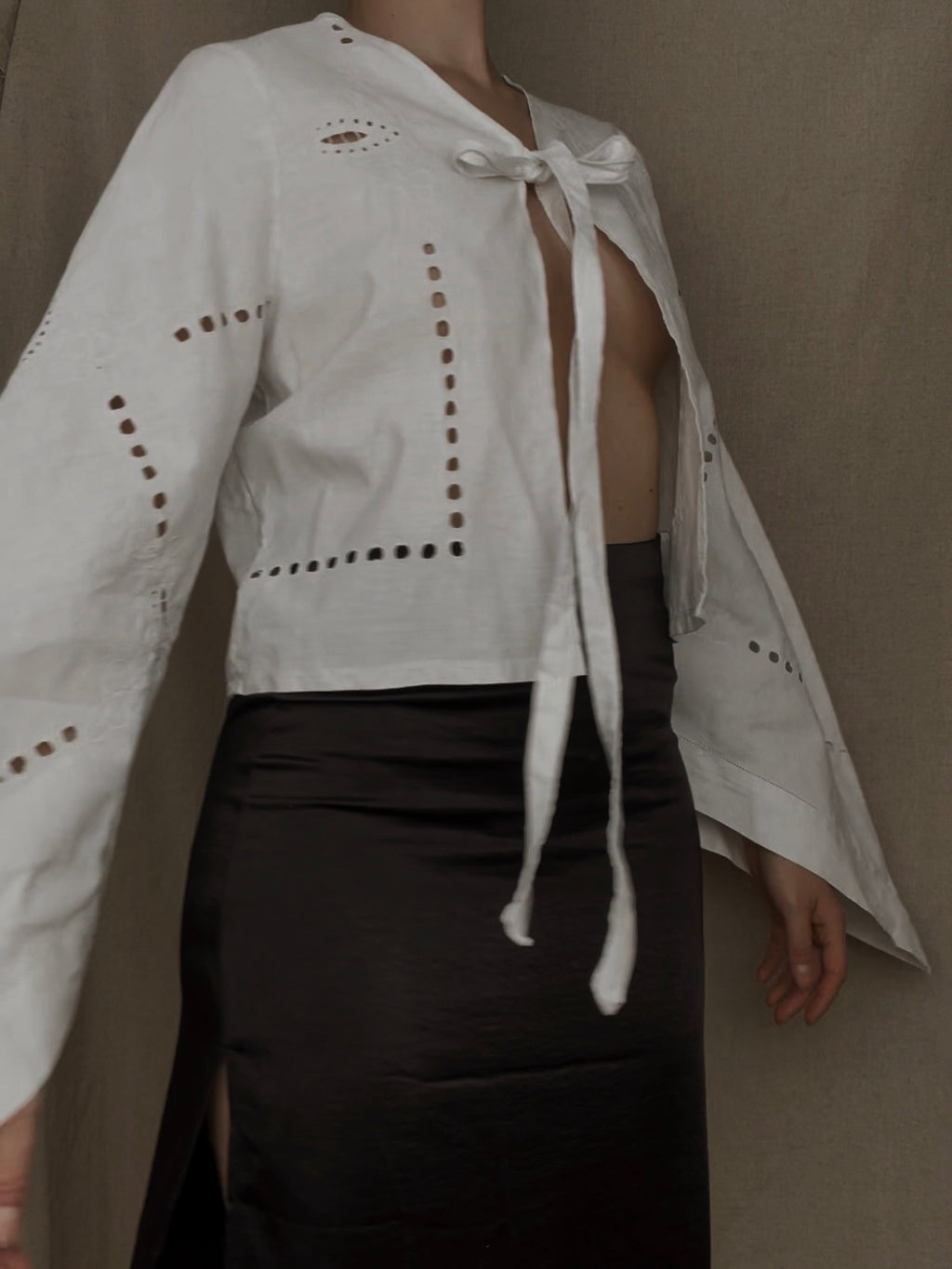 Mia Front-Tie Shirt