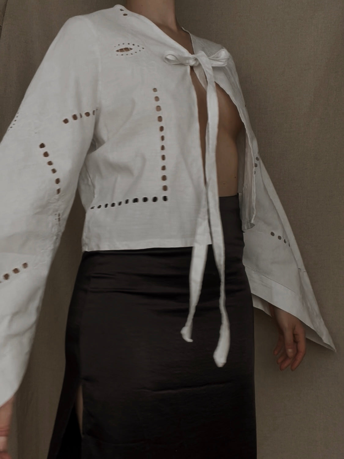 Mia Front-Tie Shirt