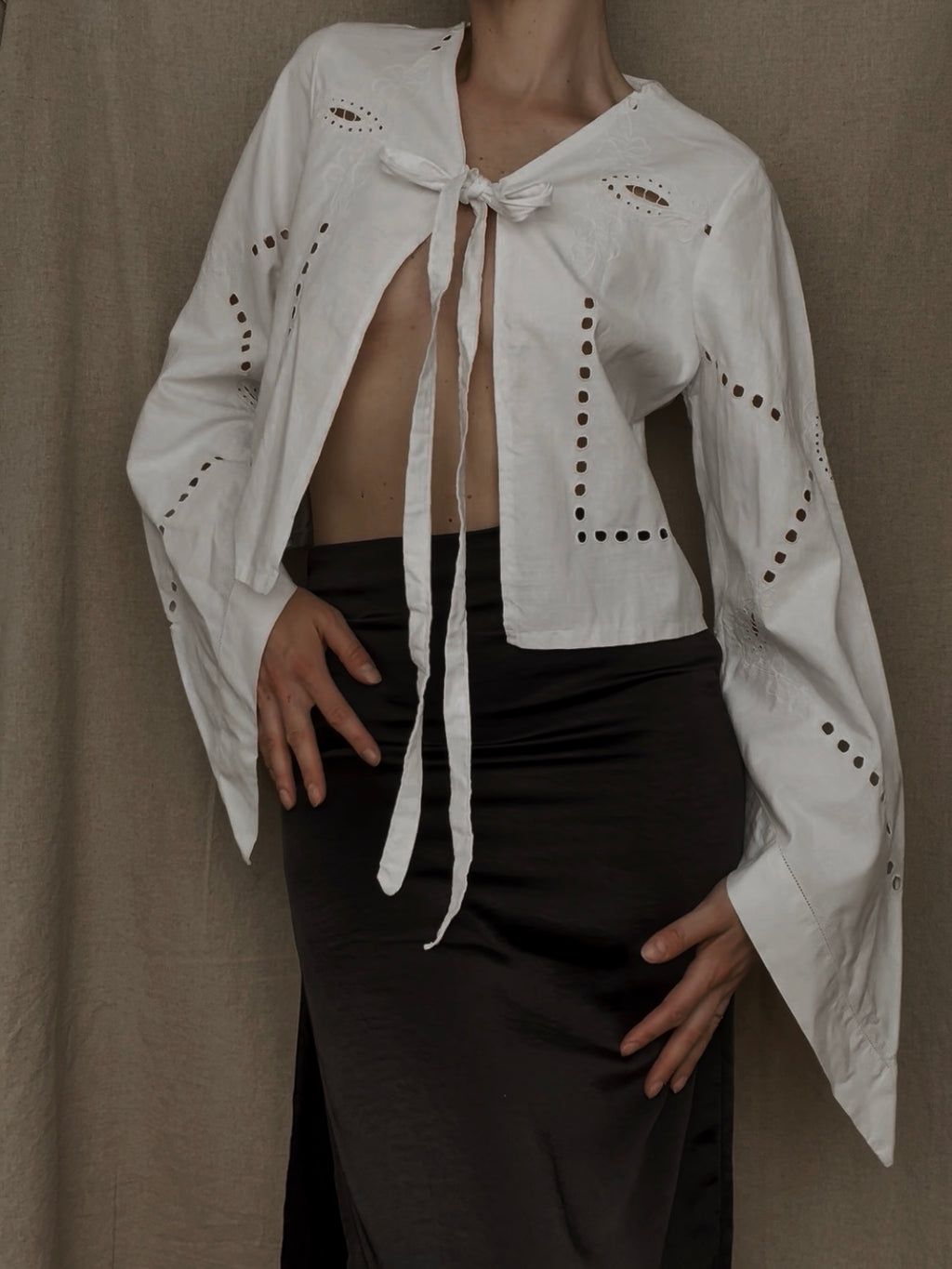 Mia Front-Tie Shirt