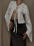 Mia Front-Tie Shirt